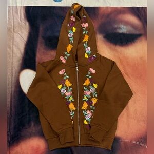 Taylor Swift Acoustic Piano Zip Up Hoodie- YOUTH SMALL